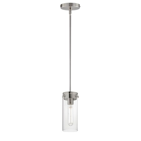Maxim Lighting Pinn 1-Light Mini Pendant 12406CLSN